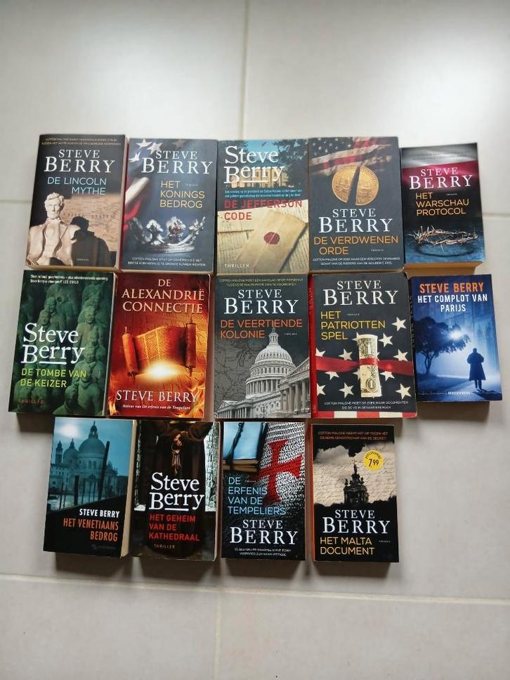 Steve Berry - Cotton Malone - 14 boeken, Boeken, Thrillers, Ophalen