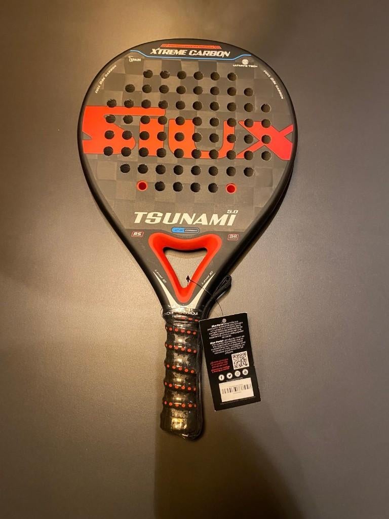 Padel racket Siux Tsunami 5.0 24K 2025 (Nieuw €250), Sports & Fitness, Padel, Neuf, Raquette de padel, Enlèvement ou Envoi