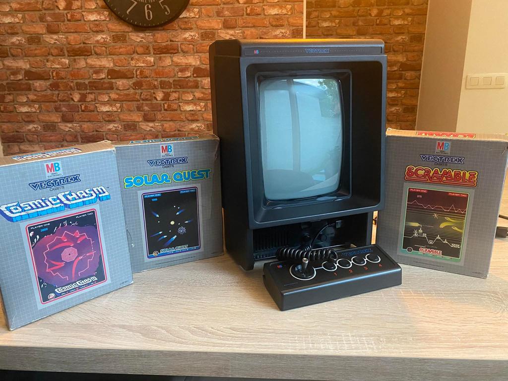 Console VECTREX MB (Modèle 3000-G1-EURO) - État Exceptionnel, Games en Spelcomputers, Spelcomputers | Overige, Zo goed als nieuw