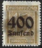 1 Postzegel Duitse Rijk 1923 Cijfer opdruk (III), Enlèvement ou Envoi, Autres périodes, Non oblitéré