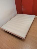 Sommier tapissier à lattes 140x190, Sommier