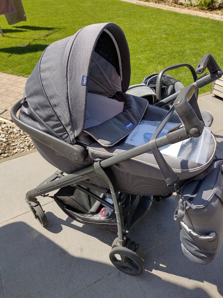 kinderwagen 3 in 1, Gebruikt, Met autostoeltje, Ophalen, Kinderwagen