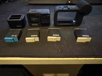 Gopro hero 9 + mediamod, Enlèvement ou Envoi, Utilisé, GoPro
