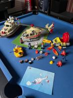 Playmobil Boot, helikopter en hovercraft, Kinderen en Baby's, Speelgoed | Playmobil, Ophalen, Gebruikt, Complete set