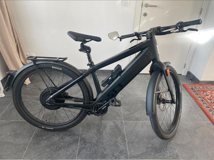 Speedpedelec Stromer ST3 Pinion, Fietsen en Brommers, Elektrische fietsen, Zo goed als nieuw, Stromer, 50 km per accu of meer