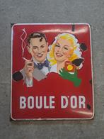 Porte boule en forme de panneau d'affichage en émail, Collections, Marques & Objets publicitaires, Utilisé, Enlèvement ou Envoi