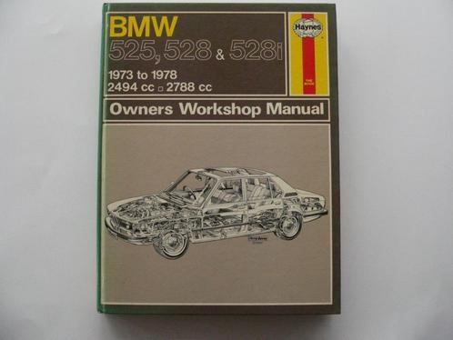 Handleiding BMW 525, 528 & 528i  1973 - 1978, Auto diversen, Handleidingen en Instructieboekjes, Ophalen of Verzenden