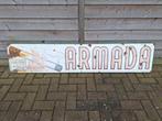 Emaille reclamebord Armada 1961, Ophalen, Gebruikt, Reclamebord