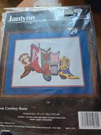 Borduurpakket cowboy boots, Ophalen of Verzenden, Nieuw, Borduurpakket
