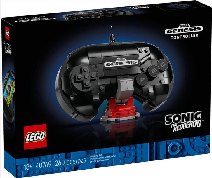 Lego Sonic the Hedgehog - 40769 - SEGA Genesis Controller, Kinderen en Baby's, Speelgoed | Duplo en Lego, Nieuw, Lego, Complete set