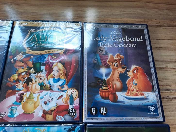 Walt Disney DVD's - nieuw, Cd's en Dvd's, Dvd's | Tekenfilms en Animatie, Ophalen of Verzenden