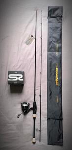 Pioneer 213cm-0,5/7gr hengelset + 800 haspel + nylon, Watersport en Boten, Ophalen of Verzenden, Nieuw, Complete hengel