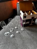 Set van 6 Royal Leerdam portglazen, Ophalen, Zo goed als nieuw, Borrel- of Shotglas