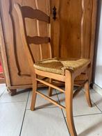6 chaises en bois