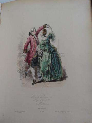 Modes et costumes historiques : Pauquet frères beschikbaar voor biedingen