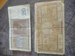 Oude bankbiljetten 20 en 50 Frank uit 1956, Ophalen of Verzenden