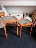 Set tafels, Huis en Inrichting, Tafels | Sidetables, Ophalen, Gebruikt, Kersenhout