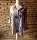 (15) - blouse femme t.40 grise, Ophalen of Verzenden, Zo goed als nieuw, Maat 38/40 (M), Grijs