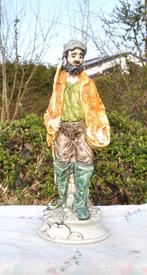 statue en faïence italienne le pecheur, Enlèvement ou Envoi