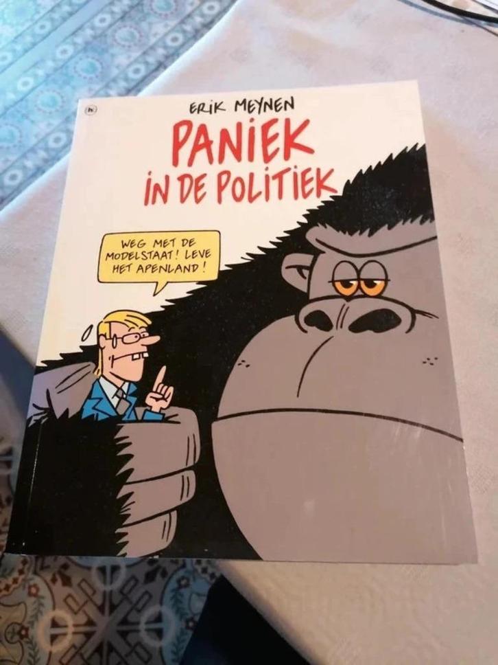 Paniek in de politiek / Erik Meynen, Boeken, Humor, Zo goed als nieuw, Verzenden