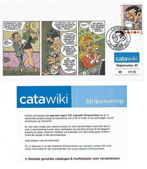 Catawiki stripenvelop - Lot van 11 stripenveloppen, Boeken, Stripverhalen, Nieuw, Ophalen of Verzenden