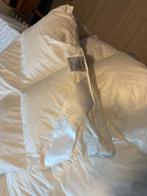 Ganzendonsdeken te koop 140 op 220, Ophalen, Eenpersoons, Blauw, 140 cm