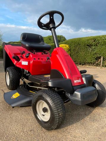 Zitmaaier MTD minirider 76RDE mulching + opvangbak, Bac de ramassage, MTD, Moins de 90 cm, Comme neuf