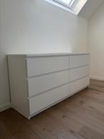 witte kast Malm ikea, Huis en Inrichting, Kasten | Ladekasten, Ophalen, Gebruikt, 100 tot 150 cm, 5 laden of meer