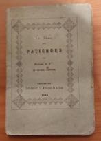 Livre des patiences 1843, Livres, Loisirs & Temps libre, Autres sujets/thèmes, Utilisé, Enlèvement ou Envoi, Madame F***