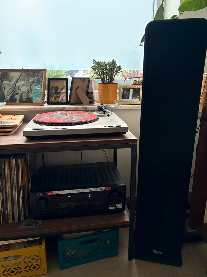 Teufel Ultima 40 MK3 Wit, TV, Hi-fi & Vidéo, Enceintes, Comme neuf, Enlèvement