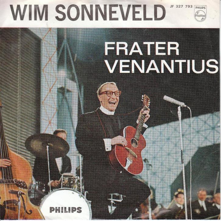 Frater Venentius van Wim Sonneveld, Cd's en Dvd's, Vinyl Singles, Single, Nederlandstalig, 7 inch, Verzenden