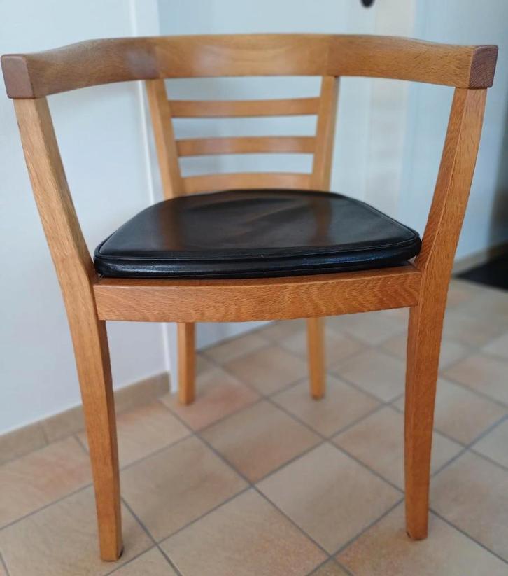 4 stoelen Design Gunther Lambert, Maison & Meubles, Chaises, Utilisé, Quatre, Bois, Brun, Enlèvement