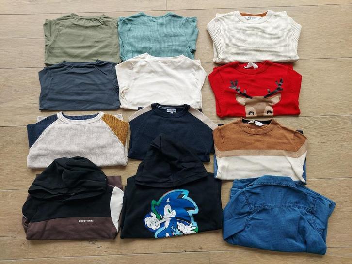 Groot pakket jongenskledij mt. 110/116, Kinderen en Baby's, Kinderkleding | Maat 116, Zo goed als nieuw, Jongen, Setje, Ophalen of Verzenden