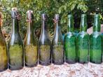 Oude vintage bierflessen brouwerij Hobsor Hoboken Antwerpen, Ophalen of Verzenden, Gebruikt