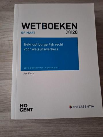 Jan Fiers - Beknopt burgerlijk recht voor welzijnswerkers beschikbaar voor biedingen