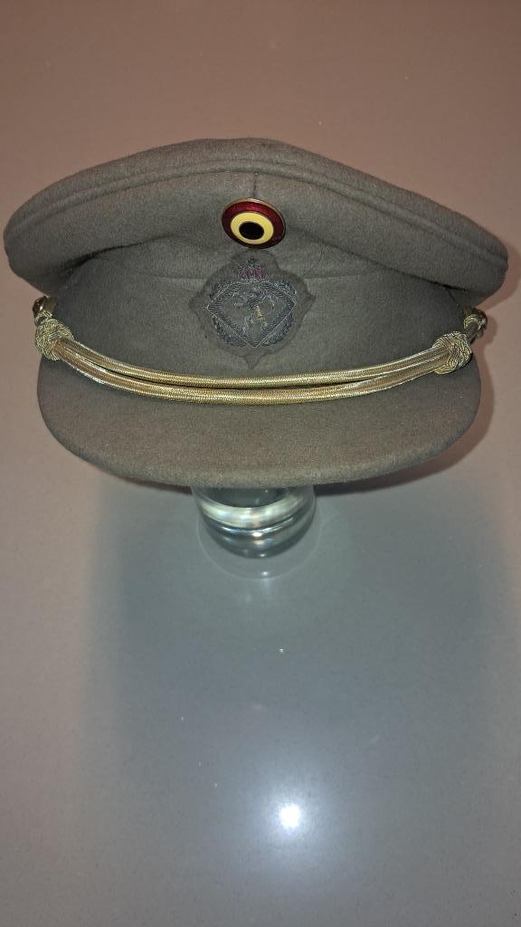BELGIQUE - ABL - KEPI ECOLE ROYALE MILITAIRE, Verzamelen, Militaria | Algemeen, Landmacht, Helm of Baret, Ophalen of Verzenden