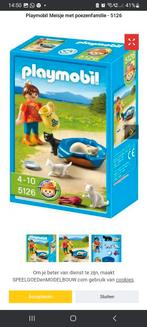 Playmobil 5126 meisje met poezen familie, Ophalen of Verzenden