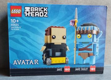 lego brickheadz 40554 jake sully en zijn avatar beschikbaar voor biedingen