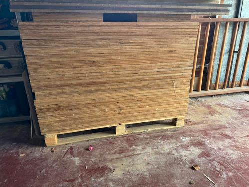 Houten planken (multiplex), Doe-het-zelf en Bouw, Hout en Planken, Gebruikt, Plank, Overige houtsoorten, Minder dan 200 cm, Minder dan 25 mm