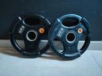 2 x 5kg Halterschijven van VPS (50mm)., Sport en Fitness, Fitnessmaterialen, Ophalen, Gebruikt, Benen, Halterschijven