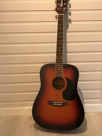 Richwood Gitaar RD-12-SD + Boston Draagtas, Muziek en Instrumenten, Ophalen, Zo goed als nieuw, Met koffer