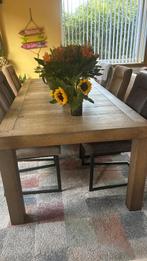 Eetplaats zonder stoelen., Huis en Inrichting, Complete eetkamers, Ophalen, Zo goed als nieuw, Massief Eik