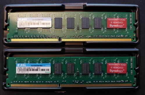 🤓 8GB DDR3 1600Mhz ECC UDIMM RAM voor Synology 🖥️, Computers en Software, RAM geheugen, Gebruikt, DDR3, Ophalen of Verzenden