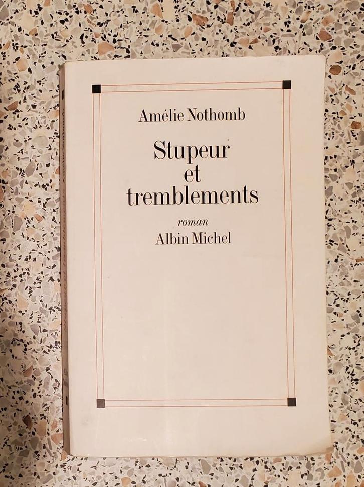 Livre Stupeur et Tremblement d'Amélie Nothomb, Livres, Romans, Enlèvement ou Envoi