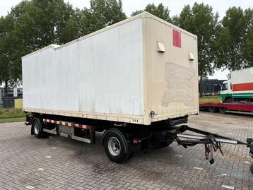 Remorque Burg avec caisse mobile, Entreprise, Autres carburants, Achat, Remorques et Semi-remorques