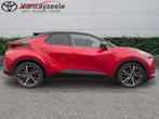 Toyota C-HR Premium+cam+gps+sens V+A, Autos, Toyota, Rouge, Achat, Euro 6, Noir