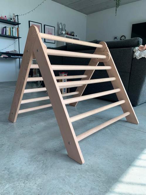 Klimdriehoek Montessori Ehrenkind uit massief hout, Kinderen en Baby's, Speelgoed | Houten speelgoed, Zo goed als nieuw, Ophalen
