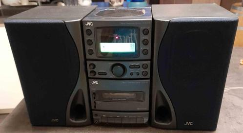 Micro keten van JVC voor 120€, Audio, Tv en Foto, Stereoketens, Zo goed als nieuw, Cassettedeck, JVC, Ophalen of Verzenden