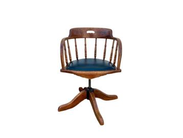 Eikenhouten BureUstoel beschikbaar voor biedingen