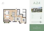 Appartement à vendre à Liège, Immo, Maisons à vendre, 45 kWh/m²/an, Appartement